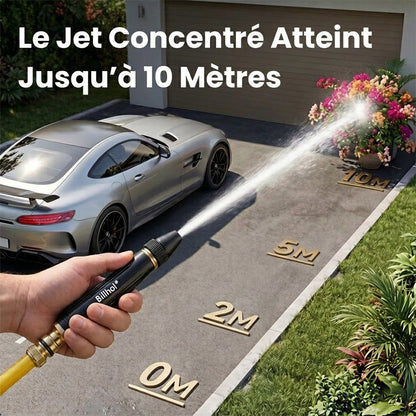 🎃50 % de réduction — Dernier jour丨Billhol® 🏆Pistolet à eau haute pression pour lavage de voiture à domicile, indispensable pour arroser les plantes et les légumes, ainsi que pour laver la voiture.🎃