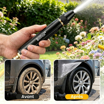 🎃50 % de réduction — Dernier jour丨Billhol® 🏆Pistolet à eau haute pression pour lavage de voiture à domicile, indispensable pour arroser les plantes et les légumes, ainsi que pour laver la voiture.🎃